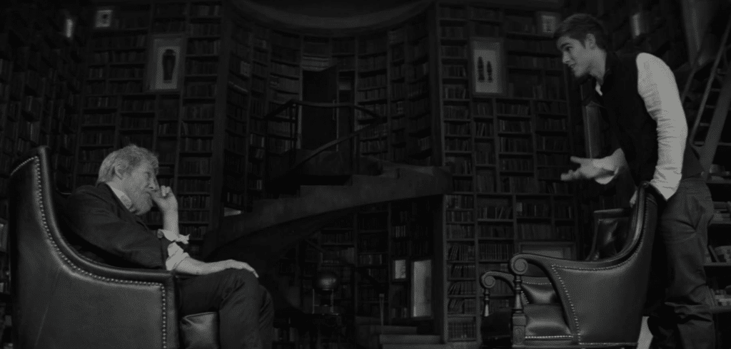 Screenshot do filme "The Giver."