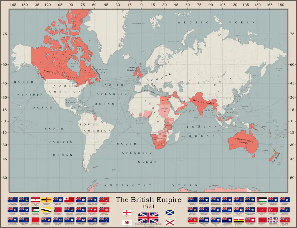império britânico história da língua inglesa