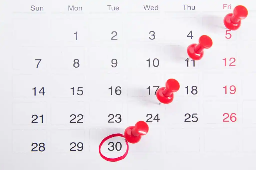Um guia dos dias e meses em inglês: como falar cada data?